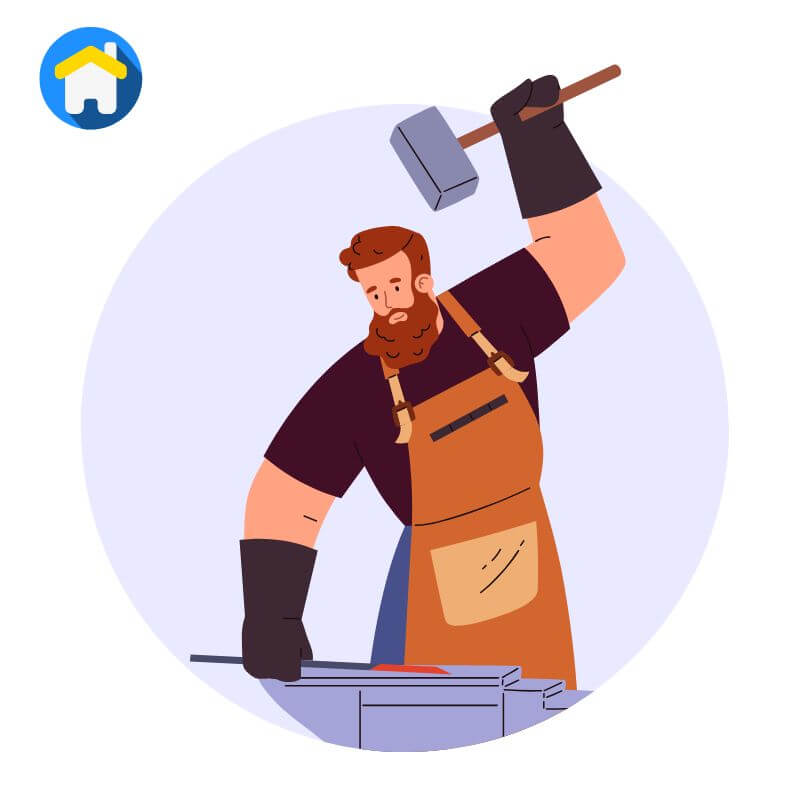 حداد محترف لأعمال الحديد والمعدن في ينبع